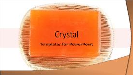  Presentation with soap - Theme consisting of scrub rub - soap on a dish isolated background and a red colored foreground