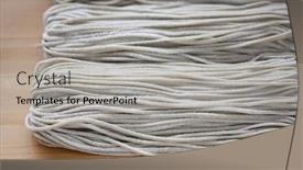  Presentation with japanese food - Colorful slides enhanced with soba buckwheat noodles japanese traditional food backdrop and a light gray colored foreground