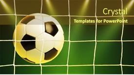  Presentation with soccer net - 