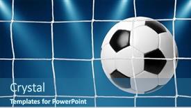  Presentation with soccer net - 