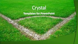  Presentation with soccer field - Audience pleasing slides consisting of soccer green field backdrop and a shamrock green colored foreground