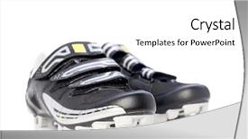  Presentation with sports - Colorful slide deck enhanced with  backdrop and a  colored foreground