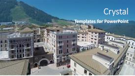  Presentation with altitude - Slides with sochi-russia-aug-1-2014 background and a teal colored foreground