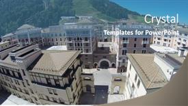  Presentation with altitude - Beautiful theme featuring sochi-russia-aug-2-2014 backdrop and a  colored foreground