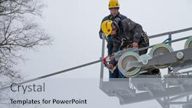  Presentation with lift - Slide set with sochi-russia-december-12-2013 background and a light blue colored foreground