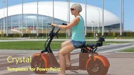  Presentation with electric scooter - 