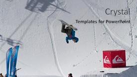  Presentation with mountain snow - 