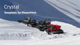  Presentation with vehicles - Colorful presentation design enhanced with sochi-russia-march-22-2014 backdrop and a ocean colored foreground