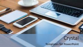  Presentation with technology education - PPT layouts consisting of social ads - education business and technology concept background and a light blue colored foreground