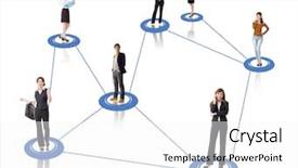  Presentation with communicate - Beautiful PPT layouts featuring social commerce - business network asian business people backdrop and a white colored foreground