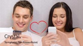  Presentation with hotel technology - Audience pleasing PPT theme consisting of social inclusion - hotel travel relationships technology intermet backdrop and a lemonade colored foreground