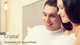  Presentation with hotel technology - Cool new presentation theme with social inclusion - hotel travel relationships technology intermet backdrop and a  colored foreground