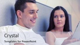  Presentation with hotel technology - PPT layouts enhanced with social inclusion - hotel travel relationships technology intermet background and a  colored foreground