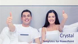  Presentation with hotel technology - Colorful PPT layouts enhanced with social inclusion - hotel travel relationships technology intermet backdrop and a sky blue colored foreground