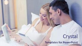  Presentation with hotel technology - Amazing PPT layouts having social inclusion - hotel travel relationships technology intermet backdrop and a sky blue colored foreground