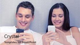  Presentation with hotel technology - Slides enhanced with social inclusion - hotel travel relationships technology intermet background and a lemonade colored foreground