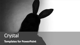  Presentation with violence child - Presentation theme having social justice blacks whites - silhouette of young girl background and a dark gray colored foreground