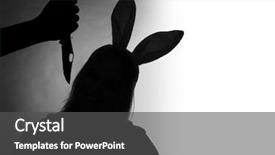  Presentation with violence child - PPT layouts consisting of social justice blacks whites - silhouette of young girl background and a dark gray colored foreground
