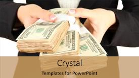  Presentation with fire close up flames - Audience pleasing PPT theme consisting of social justice blacks whites - woman recounts dollars close up backdrop and a yellow colored foreground