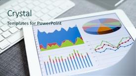  Presentation with adolescent social media - Theme enhanced with social media marketing background and a sky blue colored foreground