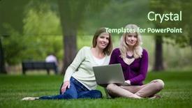  Presentation with women in labor - Cool new slides with social mobilization - young women using laptop backdrop and a  colored foreground