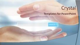  Presentation with new neural network - Cool new slide deck with social network structure new technology backdrop and a  colored foreground