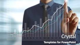  Presentation with modern tech - Amazing slide deck having social sector - businessman pressing high tech type backdrop and a tawny brown colored foreground