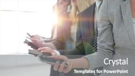  Presentation with social work - PPT theme having social work solutions - group of people look background and a gray colored foreground