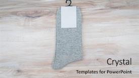  Presentation with fashion - Amazing theme having socks on wooden background backdrop and a light gray colored foreground