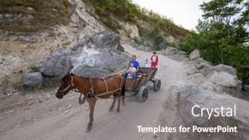  Presentation with poverty - Cool new PPT layouts with socola-village-soldanesti-moldova-september backdrop and a gray colored foreground