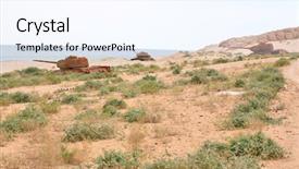  Presentation with tank - Theme featuring socotra island in the indian background and a sky blue colored foreground