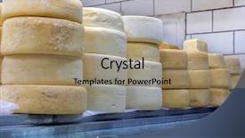  Presentation with saving - Cool new presentation with soct saving - canastra cheese on the shelf backdrop and a  colored foreground