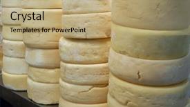  Presentation with saving - Amazing PPT theme having soct saving - canastra cheese on the shelf backdrop and a coral colored foreground