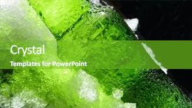  Presentation with soda - Audience pleasing PPT layouts consisting of soda advertisment - close up view backdrop and a shamrock green colored foreground