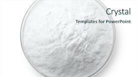  Presentation with soda - Slide deck consisting of soda bowl isolated on white background and a sky blue colored foreground