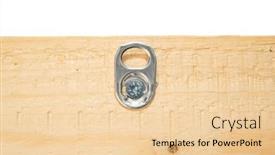  Presentation with soda - Slide set consisting of soda-can-ring-pull-frame background and a lemonade colored foreground