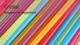  Presentation with hope bright future hopeful - Audience pleasing theme consisting of soda fountain - bright straws close up backdrop and a  colored foreground