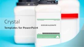  Presentation with foods - Slides with sodium-alginate-is-a-thickener background and a white colored foreground