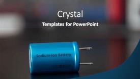  Presentation with lithium ion - Slides consisting of sodium-ion-batteries-these-batteries background and a dark gray colored foreground