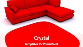  Presentation with hollywood red carpet - Presentation enhanced with sofa and carpet in red background and a black colored foreground