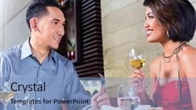  Presentation with underage drinking two teenagers having - Amazing PPT theme having sofisticated food - asian couple having dinner backdrop and a  colored foreground