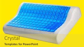  Presentation with orthopedic - Slides having soft-comfortable-back-pillow background and a yellow colored foreground