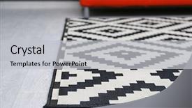  Presentation with black car dealer - Slide set enhanced with soft edge - black and white carpet background and a light gray colored foreground