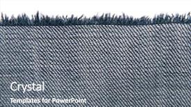  Presentation with banoffee pie cake on white - PPT theme enhanced with soft edge - piece of fabric with fringe background and a gray colored foreground