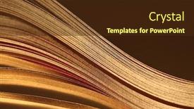  Presentation with abstract gold black - PPT layouts consisting of soft-focus-abstract-backgound-gold background and a tawny brown colored foreground
