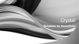  Presentation with black abstract - PPT theme enhanced with soft-focus-abstract-black background and a gray colored foreground