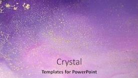  Presentation with soft colors - Slide deck consisting of soft-focus-abstract-painting-background background and a lavender colored foreground