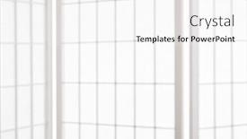  Presentation with focus - Slide deck having soft-focus-background-detail background and a white colored foreground