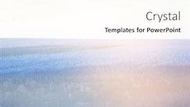  Presentation with pastel color - Slide deck having soft-focus-blur-fog-smoke background and a cream colored foreground