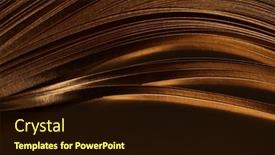  Presentation with abstract gold black - Presentation design featuring soft-focus-blur-gold-bronze background and a wine colored foreground